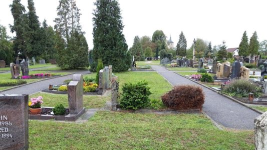 Ausgangslage 2020: Friedhof Bietigheim 2019